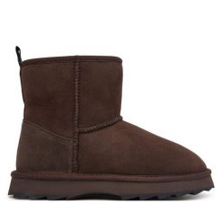 Śniegowce EMU Australia. Brązowe śniegowce Emu Australia, bez wzorów, bez zapięcia. Za 689.99 zł.