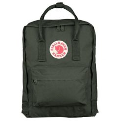 Plecak sportowo-turystyczny Kanken. Zielone plecaki Fjällräven, bez wzorów, bez dodatków. Za 339.99 zł.