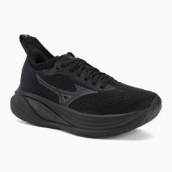 Buty do biegania Mizuno Neo Zen 2. Czarne buty do biegania Mizuno, bez wzorów, z materiału, bez zapięcia, do biegania. Za 449.99 zł.