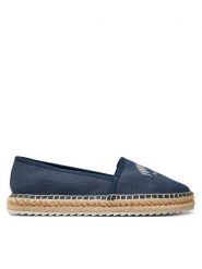 Tommy Jeans Espadryle Tjw Varsity Espadrille EN0EN02470 Granatowy. Niebieskie espadryle Tommy Jeans, bez wzorów, z jeansu, bez obcasa. Za 179.99 zł.