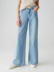 OPUS Dżinsy "Miva" - Comfort fit - w kolorze błękitnym rozmiar: 38/L32. Niebieskie jeansy Opus, l, bez wzorów, klasyczne, z podwyższonym stanem. Za 195.06 zł.