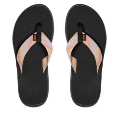 Japonki Teva. Żółte japonki Teva, bez wzorów, sportowe. Za 109.99 zł.