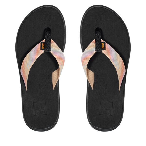 Japonki Teva. Żółte japonki Teva, bez wzorów, sportowe. Za 109.99 zł.