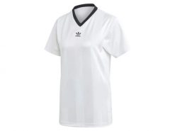 Koszulka damska ADIDAS Fashion League T-Shirt 40. Białe t-shirty sportowe adidas, bez wzorów, z materiału, bez ramiączek, na fitness i siłownię. Za 149.00 zł.
