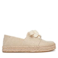 Espadryle Toms. Brązowe espadryle TOMS, bez wzorów, bez obcasa. Za 419.99 zł.