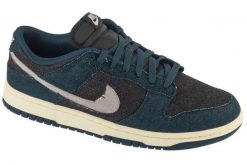 Buty sportowe Sneakersy unisex, W Dunk Low. Szare buty treningowe Nike, bez wzorów, z materiału, przed kostkę, bez zapięcia, trekkingowe. Za 499.99 zł.