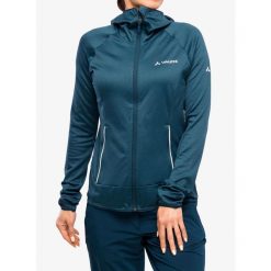 Bluza polarowa damska Vaude Tekoa Fleece Jacket II. Niebieskie bluzy bez kaptura Vaude, m, bez wzorów, z polaru, bez kaptura. Za 308.99 zł.