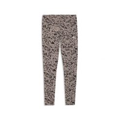Damskie legginsy Essentials ze zwierzęcym nadrukiem PUMA. Brązowe legginsy Puma, bez wzorów, eleganckie. Za 169.00 zł.