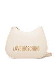 LOVE MOSCHINO Torebka JC4021PP1NKD0110 Beżowy. Brązowe listonoszki Love Moschino, bez wzorów, ze skóry, bez dodatków. Za 699.99 zł.