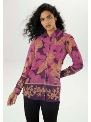 Aniston Bluzka w kolorze różowym rozmiar: 40. Różowe bluzki Aniston, bez wzorów, bez kołnierzyka, bez ramiączek. Za 78.95 zł.