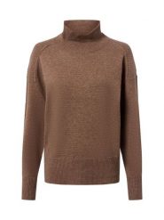 IPURI sweter z czystego kaszmiru Kobiety Kaszmir brązowy, XS. Brązowe swetry IPURI, xs, bez wzorów, z kaszmiru, bez ramiączek. Za 599.95 zł.