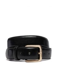 Guess Pasek Damski Not Coordinated Belts BW9165 P4335 Czarny. Czarne paski Guess, z aplikacjami, ze skóry. Za 179.99 zł.