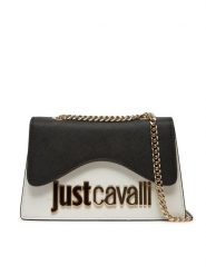 Just Cavalli Torebka 78RA4BB7 ZS766 Biały. Białe kopertówki Just Cavalli, bez wzorów, ze skóry, wizytowe, bez dodatków. Za 619.99 zł.
