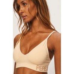 Pepe Jeans - Biustonosz Alene. Czarne biustonosze Pepe Jeans, bez wzorów, z dzianiny. Za 79.90 zł.