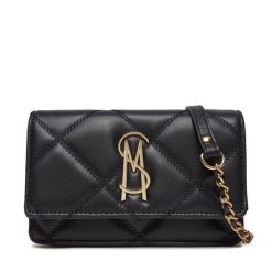 Torebka Steve Madden. Czarne listonoszki Steve Madden, bez wzorów, bez dodatków. Za 269.99 zł.