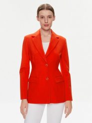 Tommy Hilfiger Marynarka Slim Knit Sb Blazer WW0WW40341 Czerwony Slim Fit. Czerwone marynarki i żakiety Tommy Hilfiger, bez wzorów, z wiskozy, bez ramiączek. Za 709.99 zł.
