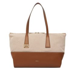 Torebka Furla. Brązowe torebki klasyczne Furla, bez wzorów, klasyczne, bez dodatków. Za 1,299.00 zł.