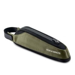 Sakwa, torba rowerowa na ramę ROCKBROS (30120080001) 0,65 L. Czarne torby sportowe ROCKBROS, bez wzorów, z materiału. Za 67.00 zł.
