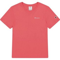 T-shirt Damski. Czerwone t-shirty Champion, bez wzorów, sportowe, bez kołnierzyka, bez ramiączek. Za 131.99 zł.