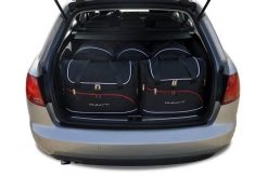Torby Do Bagażnika Audi A4 Avant 2004-2008 5Szt Kjust. Czarne torby podróżne KJUST, bez wzorów, z kauczuku. Za 1,398.00 zł.