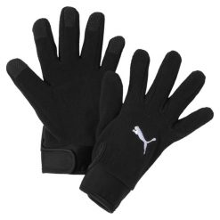 Rękawiczki Puma teamLiga 21 Winter. Czarne rękawiczki Puma, bez wzorów, sportowe. Za 78.00 zł.