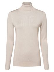 Marie Lund Sweter Kobiety drobna dzianina beżowy, L. Brązowe swetry Marie Lund, l, bez wzorów, z dzianiny, eleganckie, bez ramiączek. Za 179.95 zł.