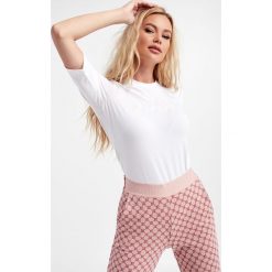 T-shirt JOOP!. Białe t-shirty Joop!, bez wzorów, bez kołnierzyka, bez ramiączek. Za 349.00 zł.
