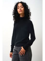 AUTHENTIC CASHMERE Kaszmirowy golf "Dolce" w kolorze czarnym rozmiar: XL. Czarne swetry AUTHENTIC CASHMERE, xl, bez wzorów, z kaszmiru, bez ramiączek. Za 299.37 zł.