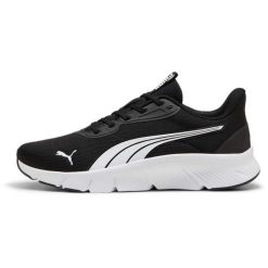 Buty sportowe Puma Flexfocus Lite Modern Black-heat Fi. Czarne buty treningowe Puma, bez wzorów, z materiału, bez zapięcia, do biegania. Za 390.00 zł.