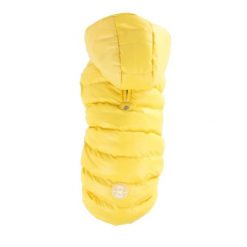 Płaszcz dla psa Martin Sellier Free MT. Żółte płaszcze MARTIN SELLIER, bez wzorów, z materiału, eleganckie, bez kaptura. Za 270.00 zł.