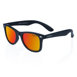 Okulary przeciwsłoneczne z polaryzacją unisex OPC Santa Cruz Kat.3 + etui. Czarne okulary przeciwsłoneczne OPC, bez wzorów. Za 249.99 zł.