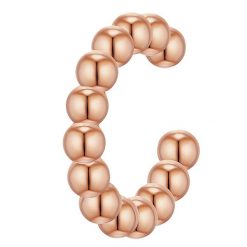 Glanzstücke München Srebrne klamry na ucho srebro wysokiej próby różowe złoto Kolczyki 1 ct Damski. Czerwone kolczyki Glanzstücke München, pozłacane. Za 119.99 zł.