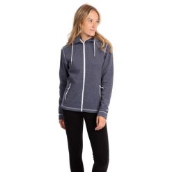 Damska bluza polarowa z zamkiem Trespass Rootless niebieska L. Niebieskie bluzy z kapturem Trespass, l, bez wzorów, z polaru, bez kaptura. Za 303.99 zł.