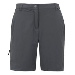 Spodenki Podróżne Damskie Odstraszające Owady. Szare szorty Regatta, bez wzorów, sportowe. Za 182.99 zł.