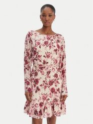 Guess Sukienka codzienna W6RK37 WJ712 Beżowy Regular Fit. Brązowe sukienki Guess, na co dzień, l, z aplikacjami, z syntetyku, bez kołnierzyka, bez ramiączek, proste. Za 659.99 zł.