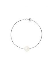 Pearl Addict Srebrna bransoletka z perłą rozmiar: onesize. Szare bransoletki Pearl Addict, z perłą, srebrne. Za 144.92 zł.