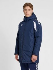 Parka Hummel Core 2.0. Białe płaszcze Hummel, l, bez wzorów, z poliamidu, bez kaptura. Za 389.35 zł.