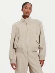 Boss Kurtka bomber Jamaya 50518457 Beżowy Relaxed Fit. Brązowe kurtki Boss, bez wzorów, z syntetyku, bez kaptura. Za 1,319.00 zł.