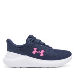 Buty do biegania Under Armour. Niebieskie buty do biegania Under Armour, bez wzorów, bez zapięcia, do biegania. Za 169.99 zł.