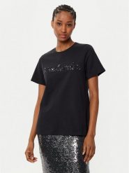 Weekend Max Mara T-Shirt Vello 2515971051 Czarny Regular Fit. Czarne t-shirty Weekend Max Mara, s, bez wzorów, z bawełny, bez kołnierzyka, bez ramiączek. Za 479.99 zł.
