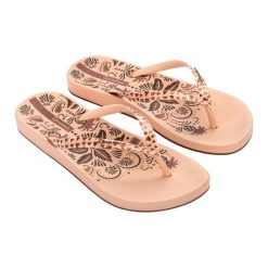 Japonki damskie Ipanema Anat Nature VIII. Brązowe japonki Ipanema, bez wzorów, sportowe. Za 78.45 zł.