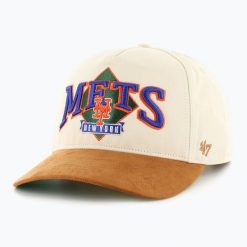 Czapka z daszkiem 47 Brand New York Mets The Diamond Hitch. Brązowe czapki z daszkiem 47 Brand, bez wzorów. Za 149.99 zł.