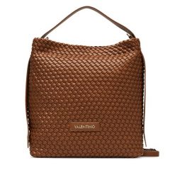 Torebka Valentino. Brązowe torebki klasyczne Valentino, bez wzorów, klasyczne, bez dodatków. Za 709.99 zł.