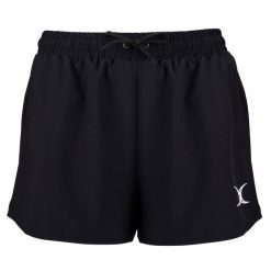 Szorty damskie Gilbert Pro Synergie. Niebieskie szorty sportowe GILBERT, bez wzorów, z materiału, na fitness i siłownię. Za 157.50 zł.