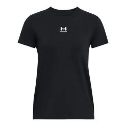 T-Shirt Under Armour Off Campus Core Ss Damskie. Białe t-shirty sportowe Under Armour, l, bez wzorów, z bawełny, bez ramiączek. Za 174.50 zł.