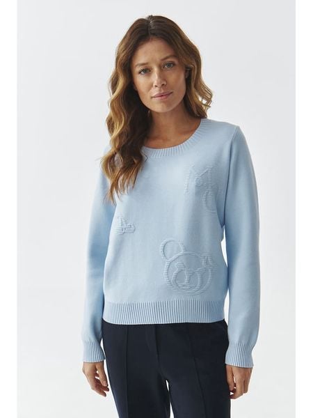 TATUUM Sweter "Sweety" w kolorze błękitnym rozmiar: XL. Niebieskie swetry Tatuum, xl, bez wzorów, bez ramiączek. Za 214.19 zł.
