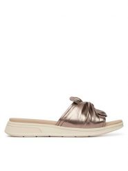 Caprice Klapki 9-27208-46 Brązowy. Brązowe klapki Caprice, bez wzorów, ze skóry, bez obcasa, bez zapięcia. Za 235.99 zł.