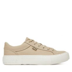 Tenisówki Juicy Couture. Brązowe trampki Juicy Couture, bez wzorów, bez zapięcia. Za 179.99 zł.