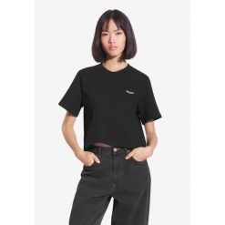 Koszulka sportowa damska Prosto Heavyweight z krótkim rękawem. Czarne t-shirty sportowe Prosto., bez wzorów, bez ramiączek. Za 164.99 zł.