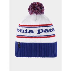 Czapka na zimę Patagonia Powder Town Beanie - blue. Czerwone czapki zimowe Patagonia, bez wzorów, sportowe. Za 126.89 zł.